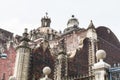 Mexico City Metropolitan Cathedral, the oldest and largest cathedral in all Latin America Royalty Free Stock Photo