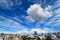 MEXICO CITY, MEXICO, 24 OCTOBER, 2016: View to Mexico city under