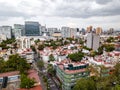 Mexico City panoramic view - Polanco