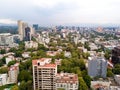 Mexico City Polanco neighborhood aerial view