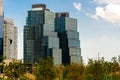 Mexico City, Santa Fe modern buildings Royalty Free Stock Photo