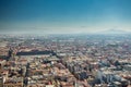 Mexico City skyline aerial view. Royalty Free Stock Photo