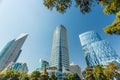 Mexico City skyscrapers Royalty Free Stock Photo