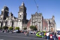 Mexico DF State/Mexico 12/27/2009.Metropolitan Cathedral of Mexico City