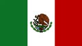 Mexico flag Royalty Free Stock Photo