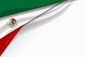 Mexico flag color background concept