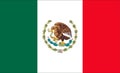 Mexico Flag Design Royalty Free Stock Photo