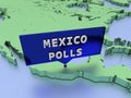 Mexico goes to the polls this year Royalty Free Stock Photo