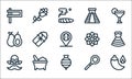 Mexico line icons. linear set. quality vector line set such as chili, spinning top, mexican hat, coa de jima, molcajete, avocado,