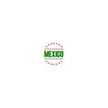Mexico logo Royalty Free Stock Photo
