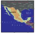 Mexico map Vector