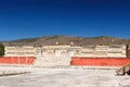 Mitla Mayan ruins in Mexico Royalty Free Stock Photo