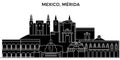 Mexico, Merida architecture urban skyline