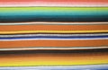 Mexican poncho background blanket cinco de mayo Mexico traditional rug poncho fiesta background with stripes copy space
