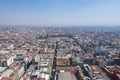 Aerial view of Mexico City, Mexico Royalty Free Stock Photo