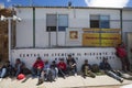 Mexico - Nogales - Outside house of Iniciativa Kino