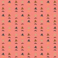 Mexico pattern design. Vector illustration decorative design Royalty Free Stock Photo