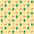 Mexico pattern design. Vector illustration decorative design Royalty Free Stock Photo