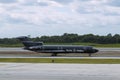 Mexico Policia Federal B727 at Cancun Airport, Mexico