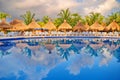 Mexico Poolside Cabanas