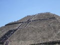 Mexico, pyramids of Teutihuacan. Pyramid of the saun