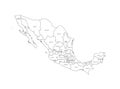 Mexico Regions Map