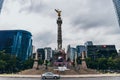 MEXICO - SEPTEMBER 20: Plaza of the monument of the Independence Angel at Paseo Reforma