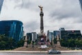 MEXICO - SEPTEMBER 20: Plaza of the monument of the Independence Angel at Paseo Reforma