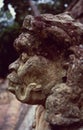Mexico: stone sculpture of the wind god in copan