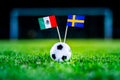 Mexico - Sweden, Group F, Wednesday, 27. June, Football, World C