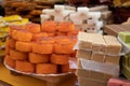 Typical Mexican sweets. Mexican cuisine is one of the most varied and internationally recognized Royalty Free Stock Photo