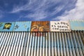 Mexico - Tijuana - The wall of shame