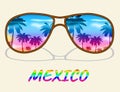 Mexico Vacation Means Time Off And Cancun Royalty Free Stock Photo