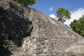 Mexico - Yucantan Peninsula - Calakmul - Structure VII - Towering Mayan Structure Royalty Free Stock Photo