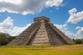 Mexico, Cancun. Mexico,  Mayan pyramid of Kukulcan El Castillo, ancient site. Royalty Free Stock Photo