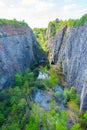 Mexiko quarry in Czech republic Royalty Free Stock Photo