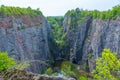 Mexiko quarry in Czech republic Royalty Free Stock Photo