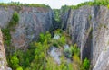 Mexiko quarry in Czech republic Royalty Free Stock Photo