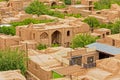 Meybod Iran aerial view Royalty Free Stock Photo