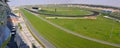 Meydan Racecource. Dubai, UAE Royalty Free Stock Photo