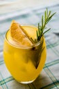 Meyer Lemonade with Rosemary and Vodka Royalty Free Stock Photo