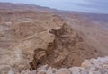 Masada National park Desert Landscape at the Dead Sea