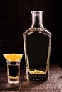 Mezcal or mescal is an exotic distilled alcoholic drink, produced from the fermented juice of the agave, consumed with orange,