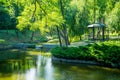 Mezhyhirya National Park is located in Novi Petrivtsi in Ukraine Royalty Free Stock Photo