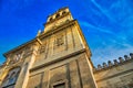 Mezquita Cathedral at a bright sunny day in the heart of historic center of Cordoba Royalty Free Stock Photo