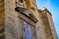 Mezquita Cathedral  at a  bright sunny day in the heart of historic center of Cordoba Royalty Free Stock Photo