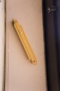 Mezuzah on a door frame