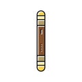 mezuzah doorpost color icon vector illustration Royalty Free Stock Photo