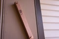 Mezuzah on a doorpost