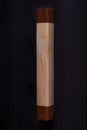 Mezuzah Made of wood. Mezuzah, the Jews put a mezuzah on the front door